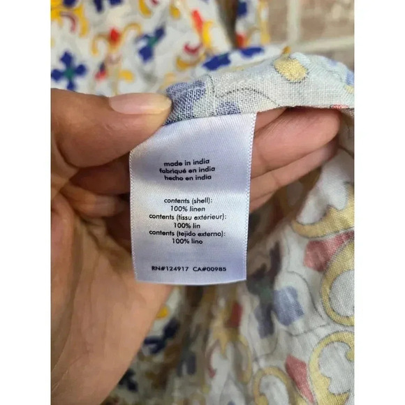 Weworewhat Shirt in Pearl Tile Multi Size M - Picture 6 of 6